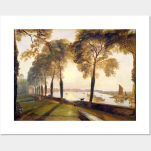 High Resolution William Turner Mortlake Terrace 1827 Posters and Art